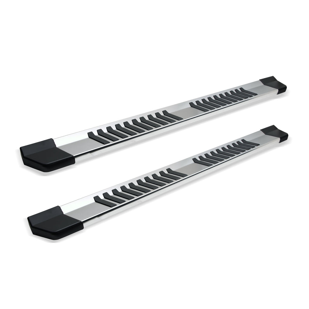 2015-2023 Ford F-150/Super Duty Crew Cab OE Running Boards - Silver