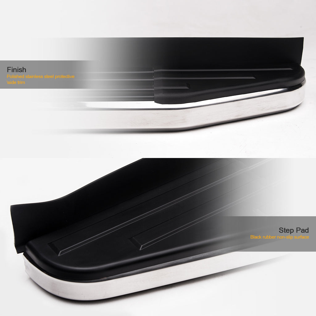 2005-2021 Nissan Frontier Crew Cab Running Boards - Viewpoint Chrome