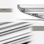 2005-2021 Nissan Frontier Crew Cab Running Boards - Viewpoint Chrome