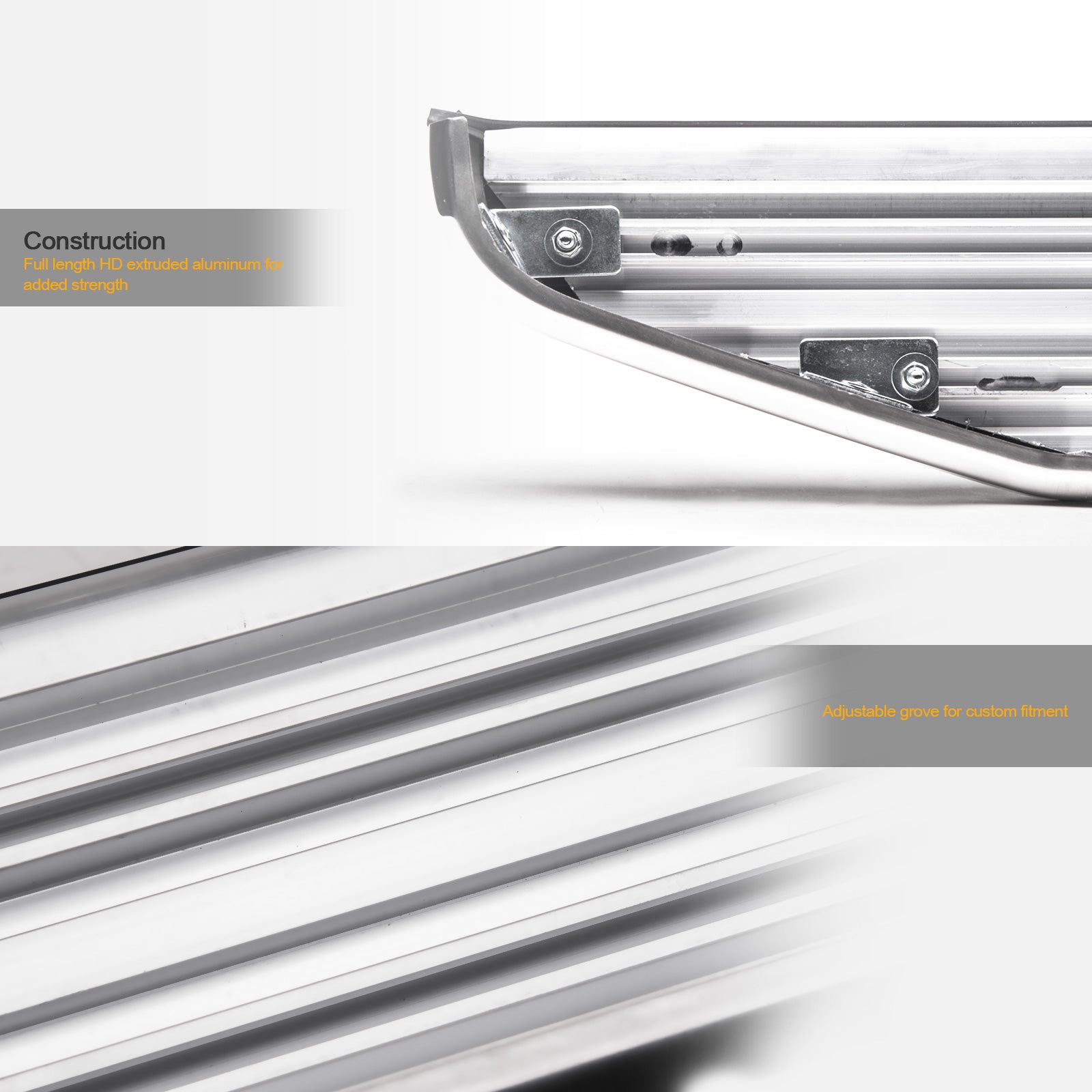 2005-2021 Nissan Frontier Crew Cab Running Boards - Viewpoint Chrome