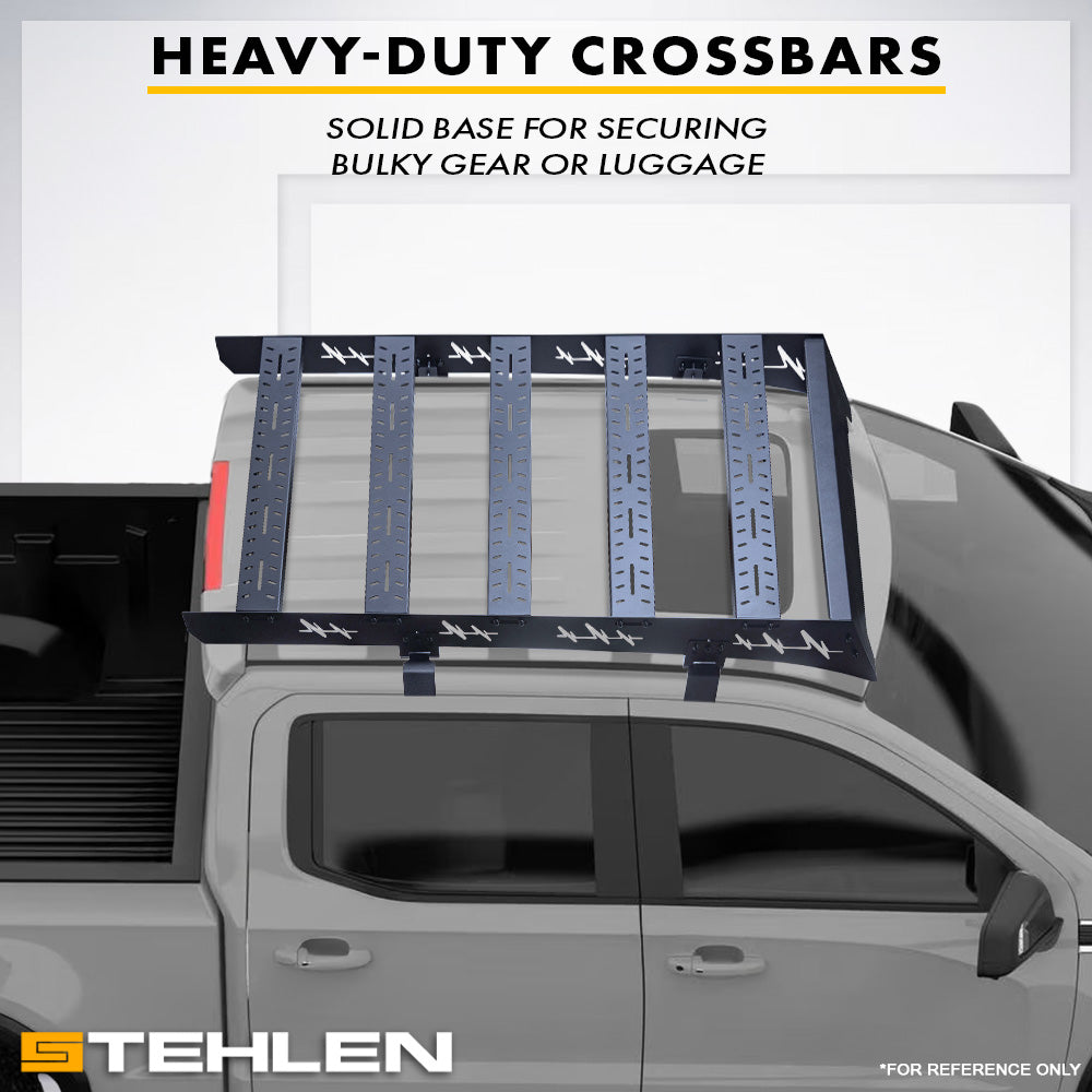 2022-2025 Ford F-150 Lightning EV Low Profile Roof Basket System
