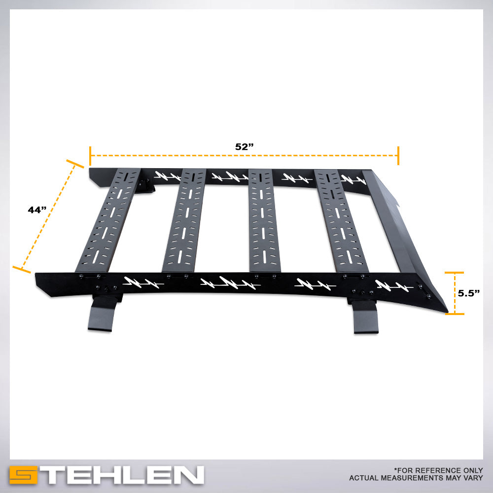 2024+ Ford Ranger SuperCrew Cab Low Profile Roof Basket System