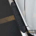 2017-2022 Ford Super Duty Crew Cab 4" Side Step Bars - Matte Black