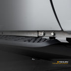 2004-2008 Ford F-150 Super Cab 5" Oval Side Step Bars - Black