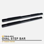 2007-2015 Ford Edge / Lincoln MKX 4" Side Step Bars - Black