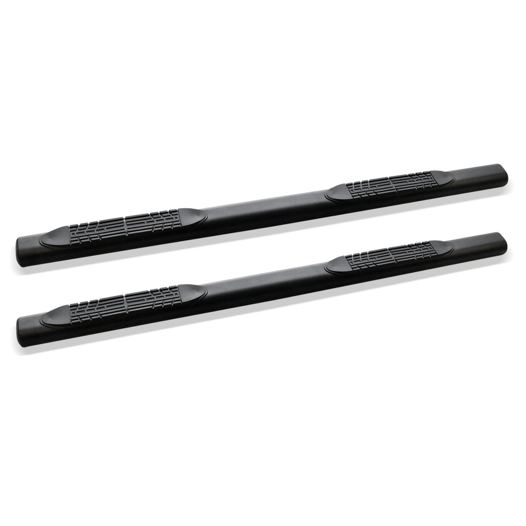 2004-2008 Ford F-150 Super Cab 4" Oval Side Step Bars - Matte Black