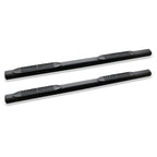 2004-2008 Ford F-150 Super Cab 4" Oval Side Step Bars - Matte Black