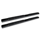 2004-2008 Ford F-150 Super Cab 5" Oval Side Step Bars - Black