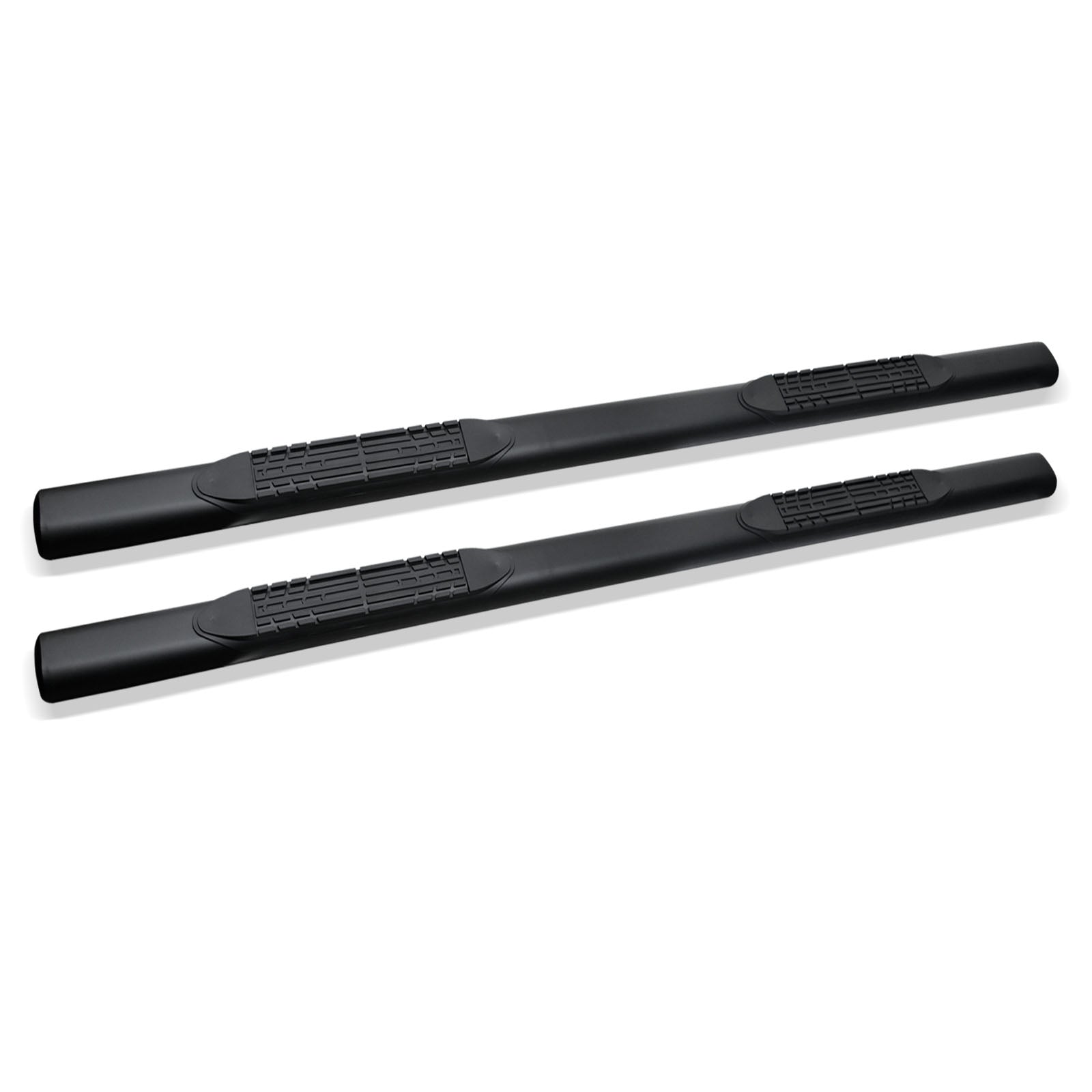 2009-2014 Ford F-150 SuperCrew 4" Step Bars - Matte Black
