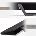 2007-2018 Jeep Wrangler JK 4-Door Modular Side Step Bars - Matte Black