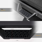 2009-2023 Dodge Ram 1500-3500 Crew Cab Modular Side Step Bars - Matte Black