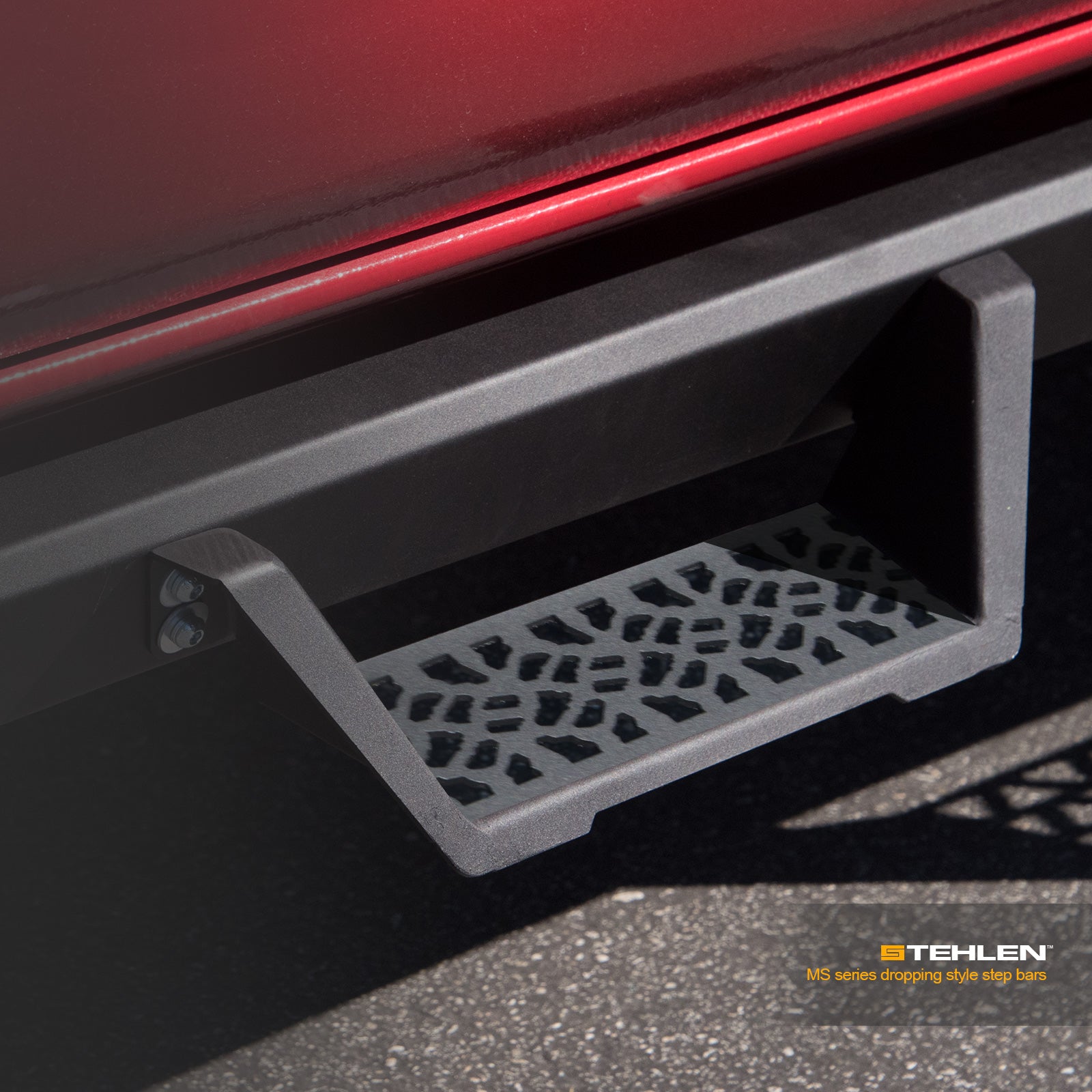 2007-2021 Toyota Tundra CrewMax Modular Side Step Bars - Matte Black