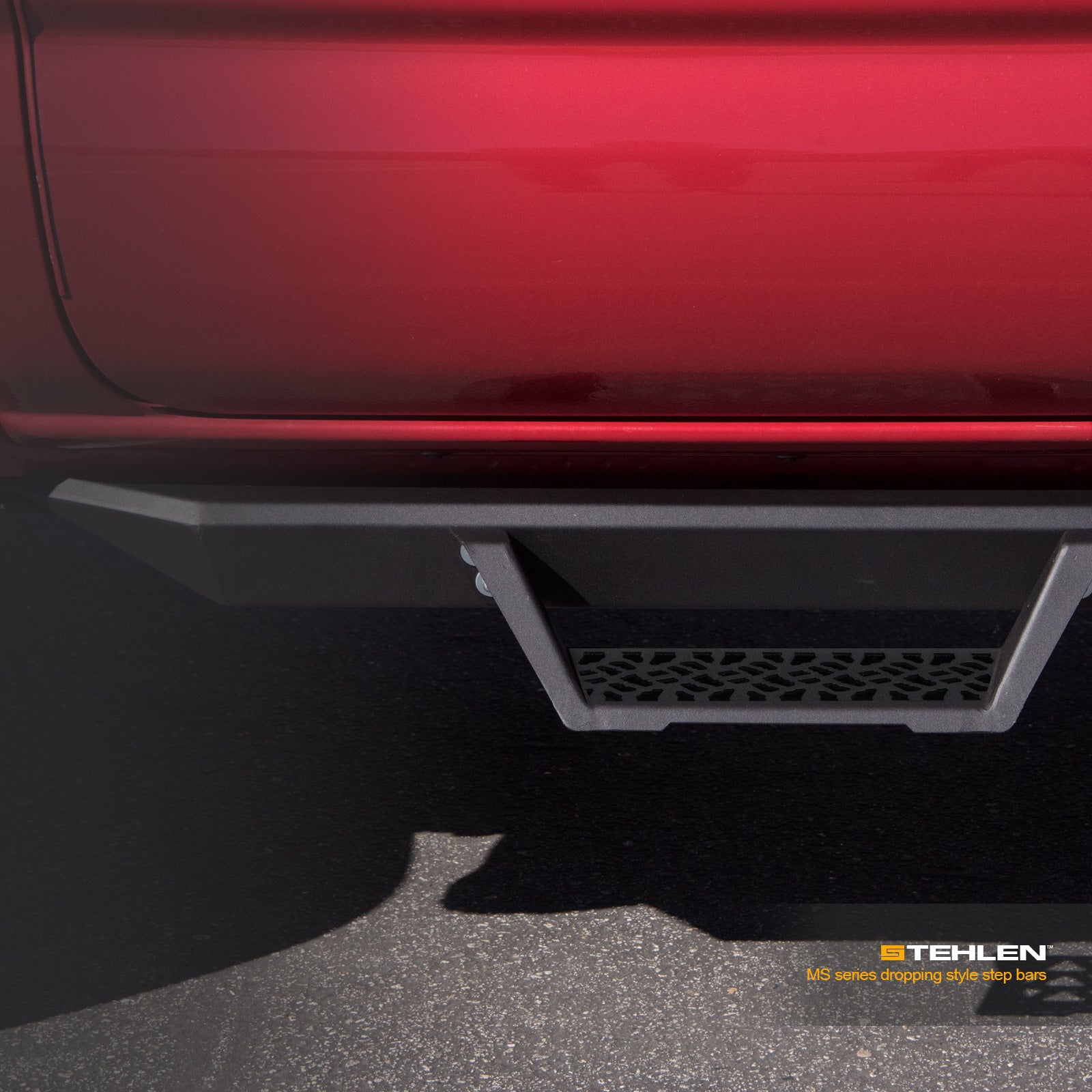 2015-2022 Chevrolet Colorado/GMC Canyon Crew Cab Step Bars - Matte Black