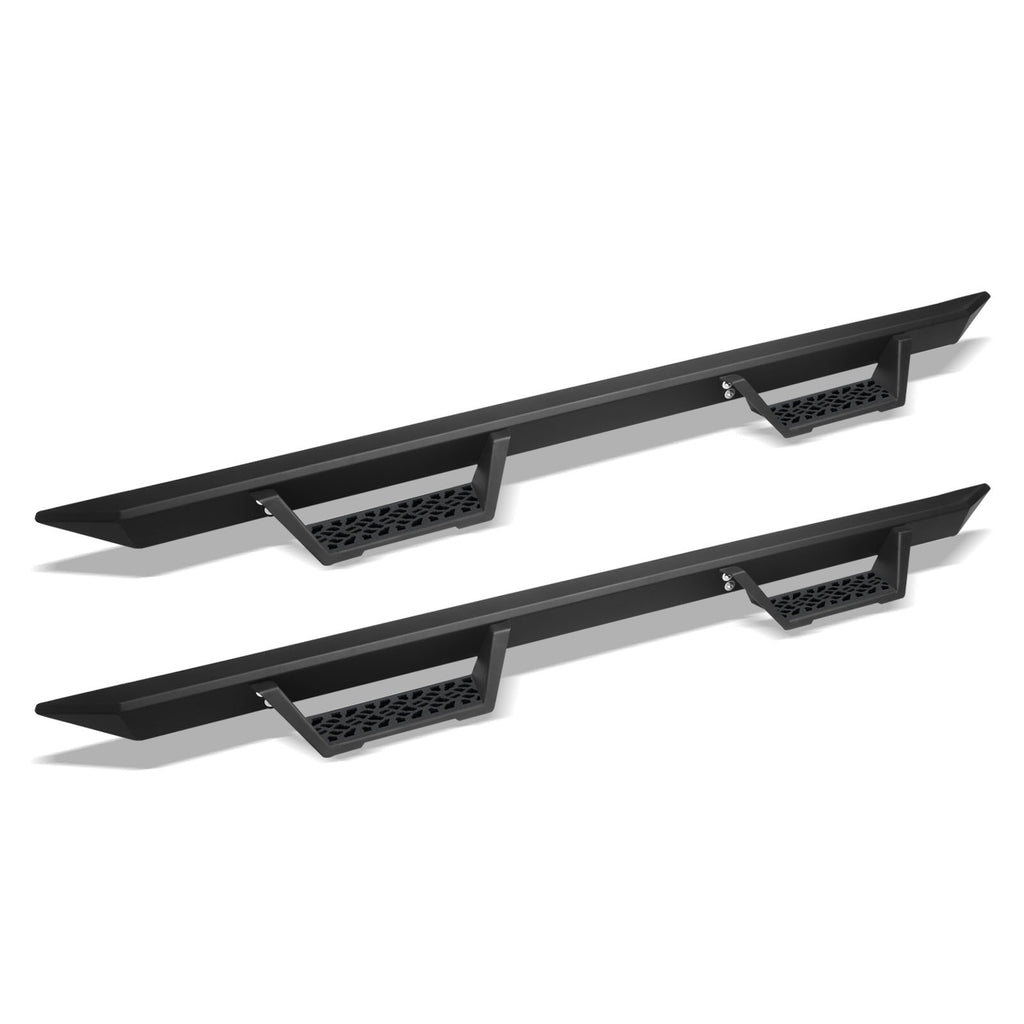 07-18 Silverado/Sierra Crew Cab Modular Side Steps - Matte Black
