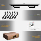 07-19 Silverado/Sierra Extended Cab Modular Side Steps - Matte Black