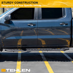2022-2023 Toyota Tundra Double Cab Rock Sliders Side Steps - Texture Black
