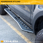2019-2023 Dodge Ram 1500 Crew Cab Rock Slider Side Steps - Texture Black