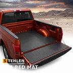 Chevrolet C/K 1500-3500 Fleetside 6.5 Ft Bed EVA Foam Truck Bed Mat — Interlocking, Black
