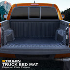 2004-2012 Chevrolet Colorado/GMC Canyon 5 ft Bed Rubber Bed Mat - Grey