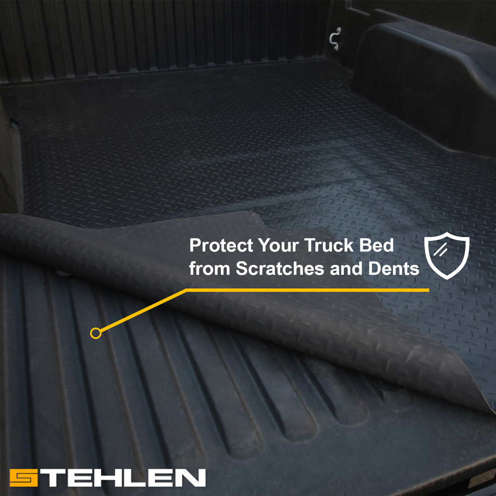 1999-2007 Chevy/GMC Stepside 6.5 ft Bed PVC Truck Bed Mat - Black