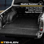 2015-2024 Ford F-150 5.5 ft Bed Rubber Truck Bed Mat - Grey