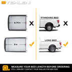 2017-2026 Ford Super Duty 8 ft Bed Rubber Bed Mat - Lightweight V2