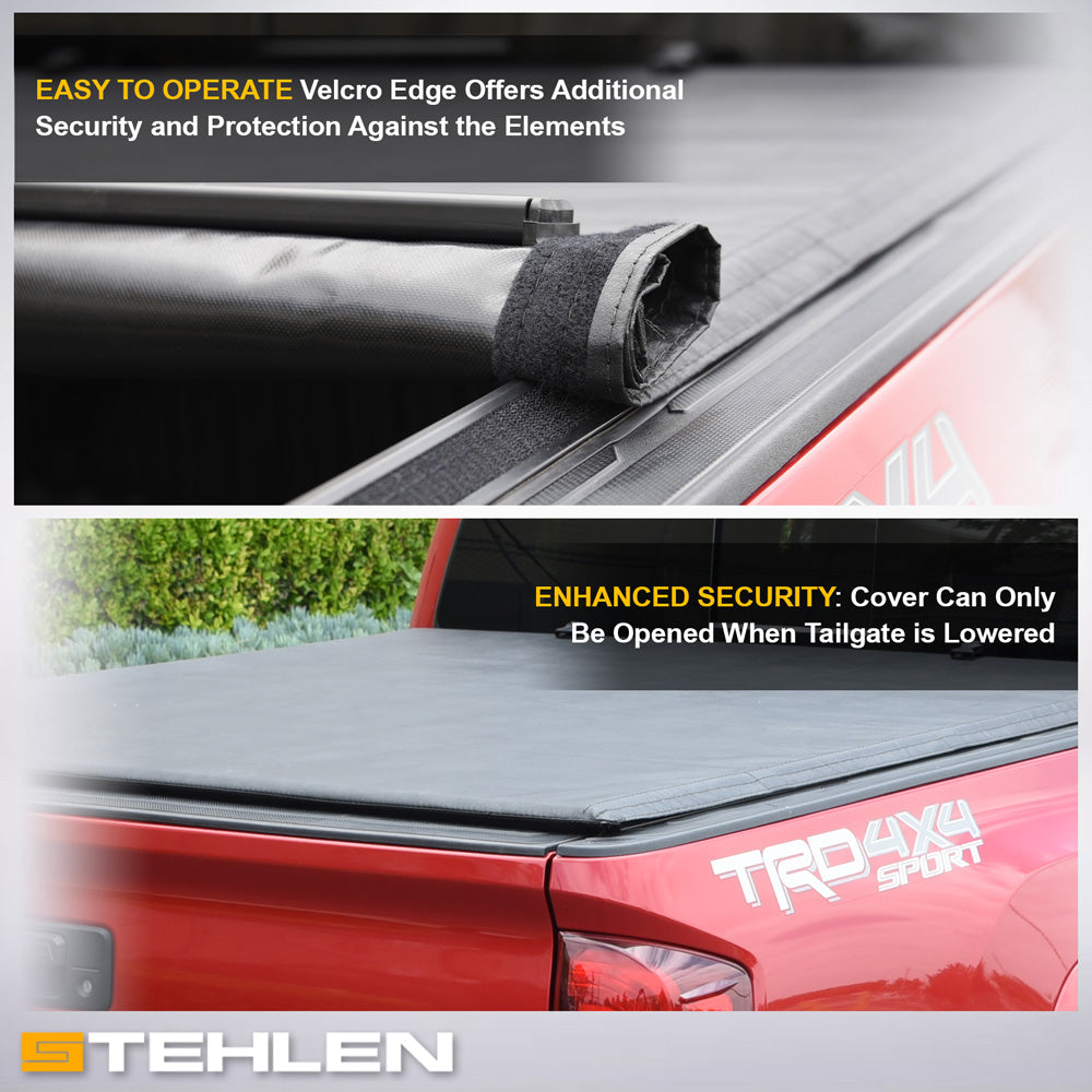 2015-2022 Chevrolet Colorado/GMC Canyon 5 ft Bed Tonneau Cover - Flush Roll Up