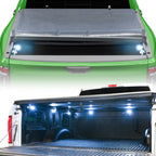 2019-2026 Dodge Ram 1500 6.4 ft Bed Flush Roll-Up Tonneau Cover w/ LED Lights