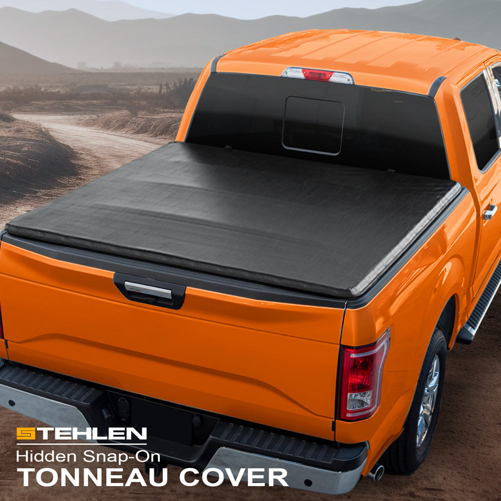1988-2000 GMC C/K 6.5 ft Bed Hidden Snap Tonneau Cover