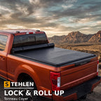 Ft Bed Lock & Roll-Up Tonneau Cover