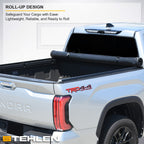 2019-2024 Dodge Ram 1500 6.4 ft Bed Tonneau Cover w/ LED Lights