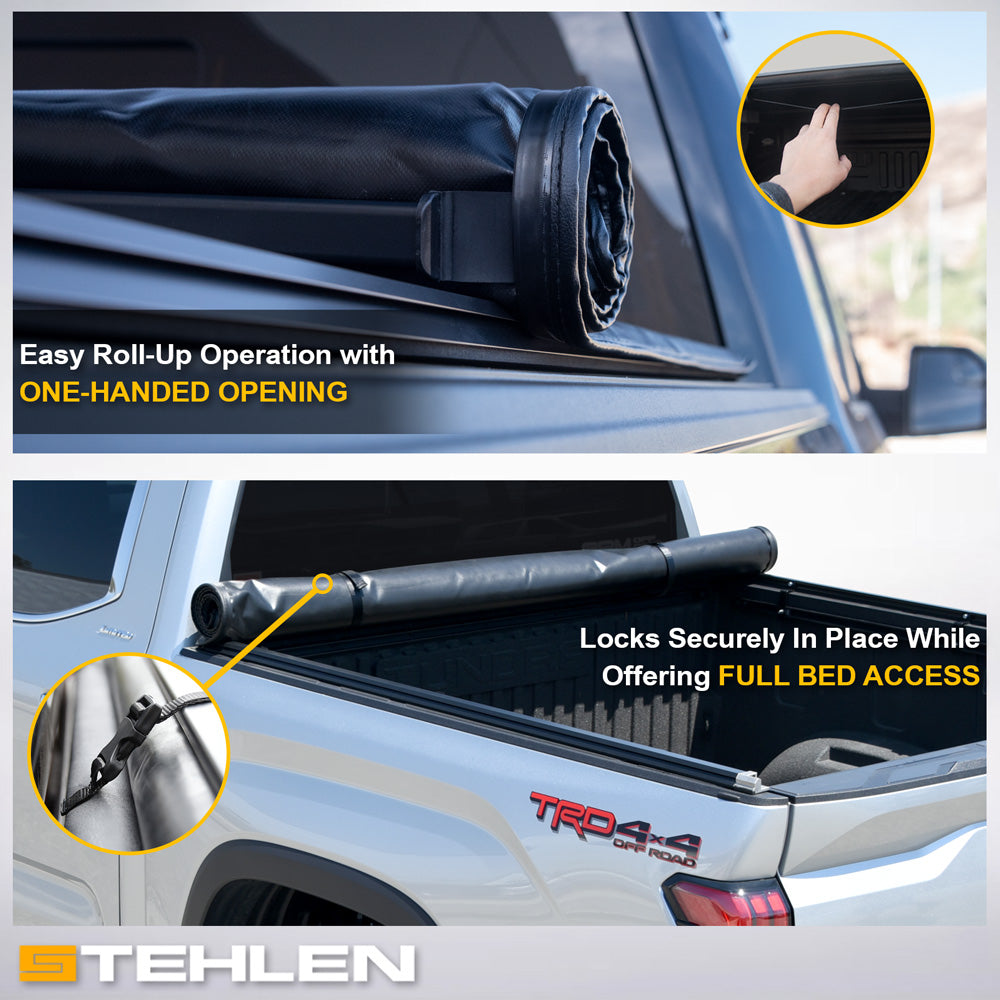 1988-2000 GMC C/K 6.5 ft Bed Roll-Up Tonneau Cover