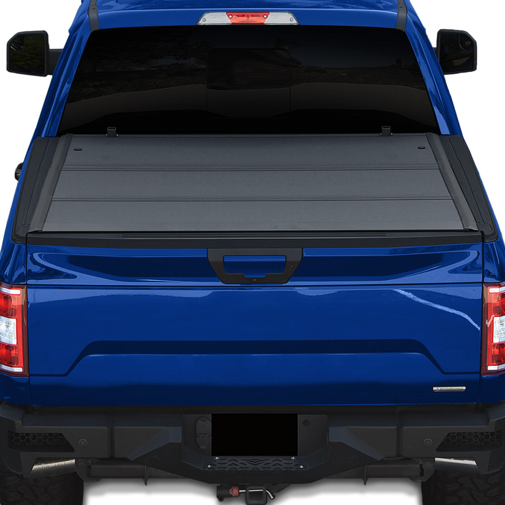 2007-2016 Toyota Tundra 5.5 ft Bed Tonneau Cover - Hard Tri-Fold
