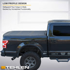 2020-2026 Jeep Gladiator 5 ft Bed Hard Tri-Fold Tonneau Cover