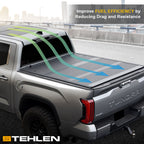 2022-2026 Nissan Frontier 5 ft Bed Tonneau Cover - Hard Tri-Fold