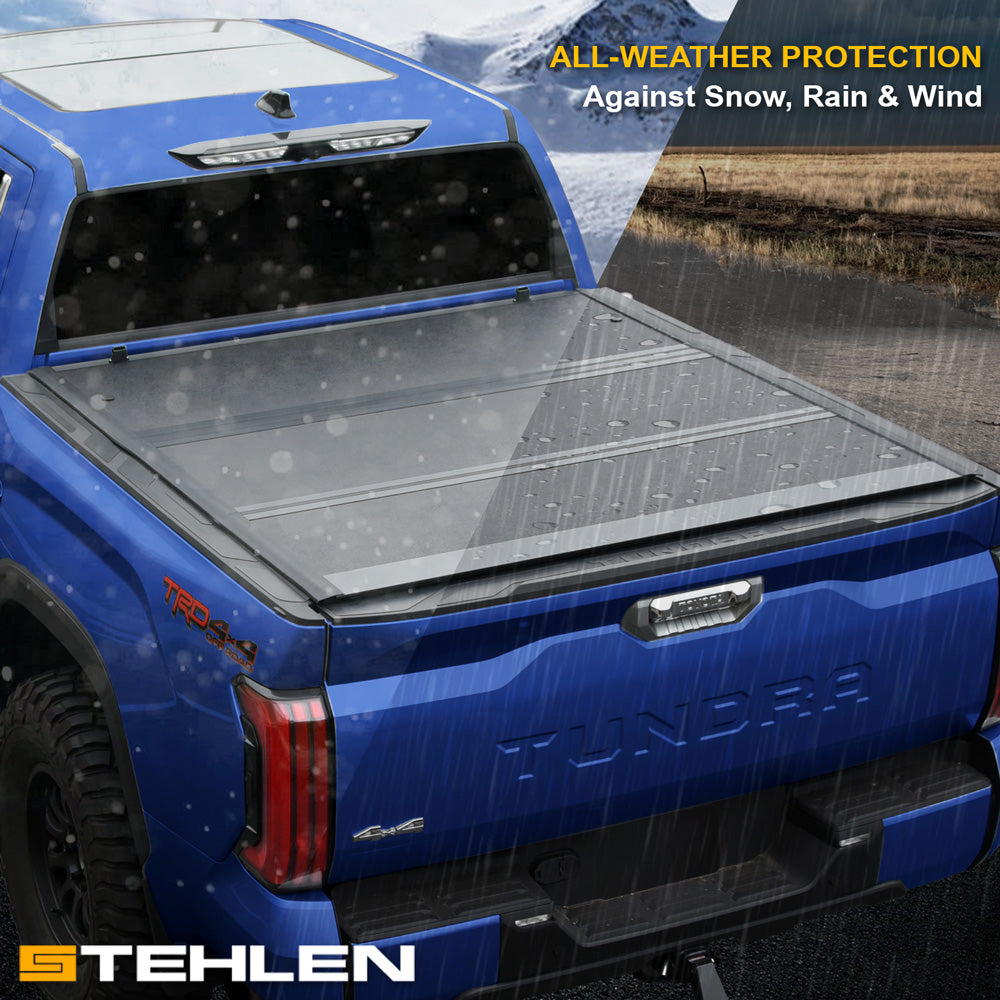 2022-2026 Nissan Frontier 5 ft Bed Tonneau Cover - Hard Tri-Fold