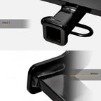 2002-2008 Audi A4 S4 VW Passat Class 1 Trailer Hitch - Black