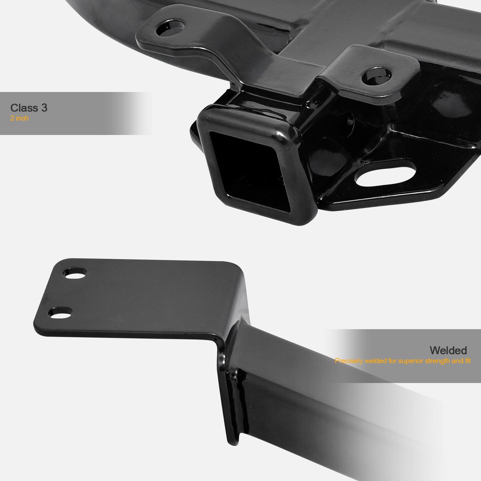 2008-2017 Buick Enclave & Chevy Traverse Class 3 Trailer Hitch - Black