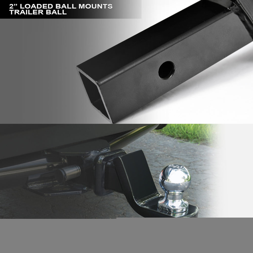 2008-2012 Jeep Liberty Class 3 Trailer Hitch w/ Ball Mount - CURT