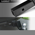 2008-2012 Jeep Liberty Class 3 Trailer Hitch w/ Ball Mount - CURT