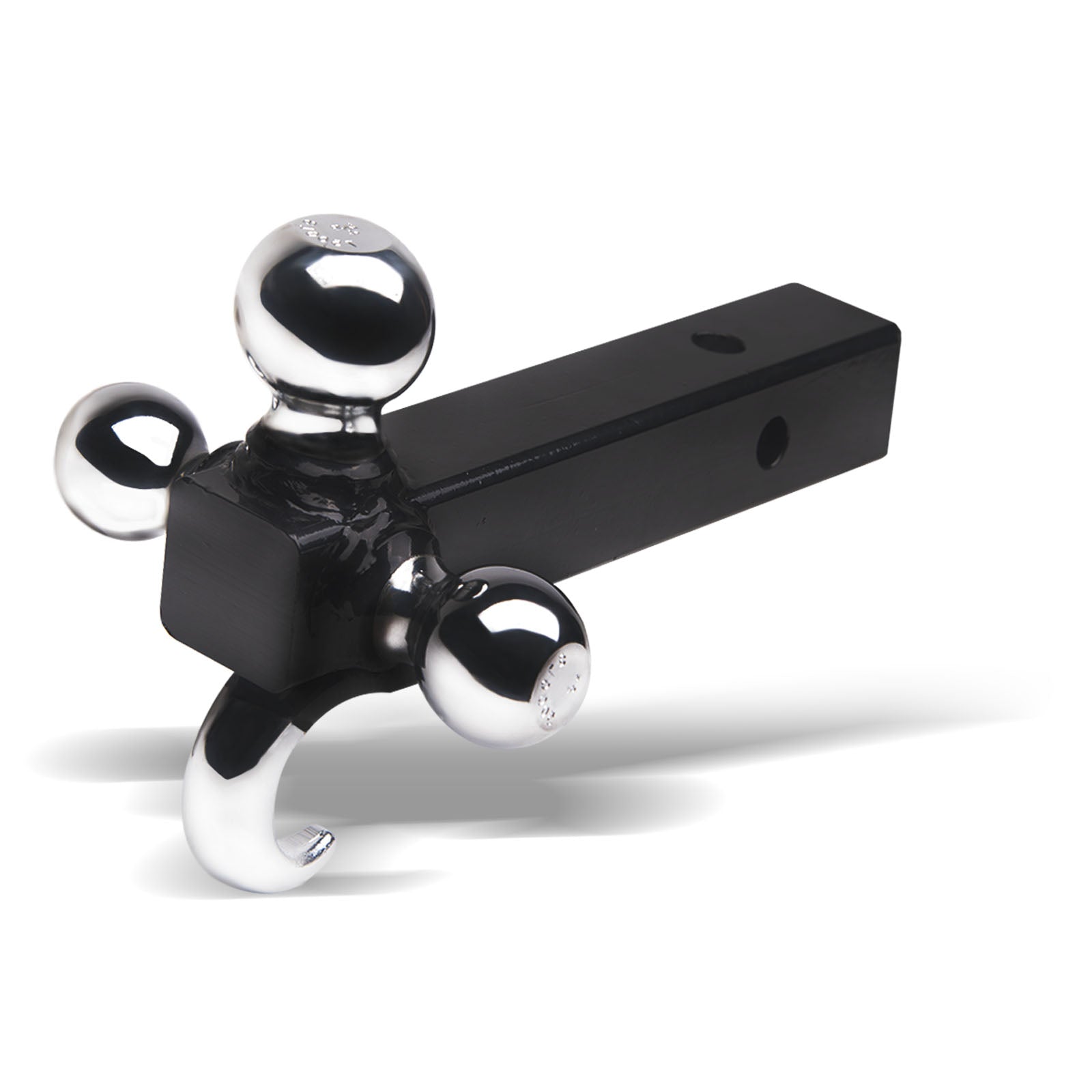 3-Ball Trailer Hitch Mount 2" Receiver 1-7/8" 2" 2-5/16"