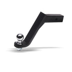 8" Drop Trailer Hitch Ball Mount 2" Receiver w/ 2" Ball Chrome