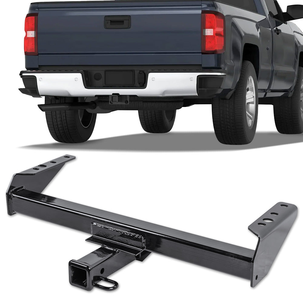 1973-2007 Ford Chevrolet C/K 2" Class 3 Trailer Hitch Receiver - Black