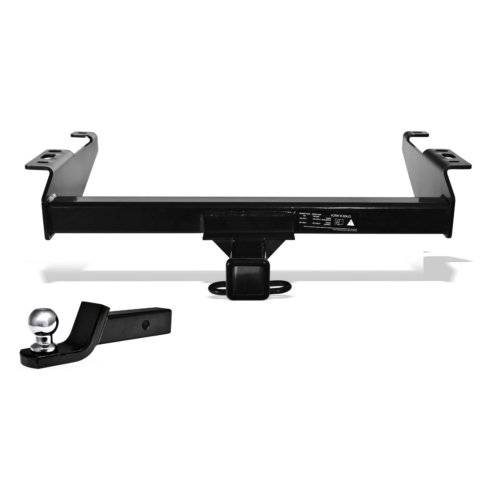 1988-2000 GMC C/K Series Class 4 Trailer Hitch w/ Ball Mount
