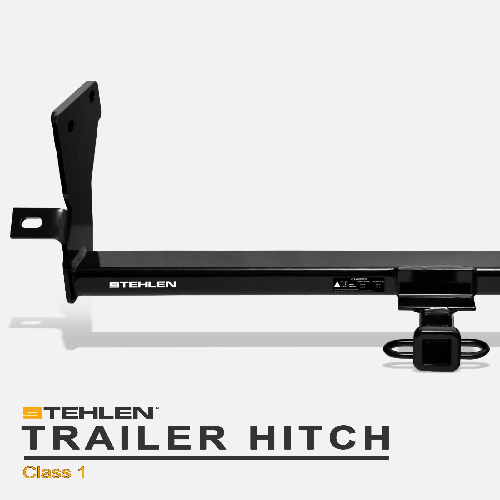 2007-2012 Dodge Caliber Class 1 Trailer Hitch - Black