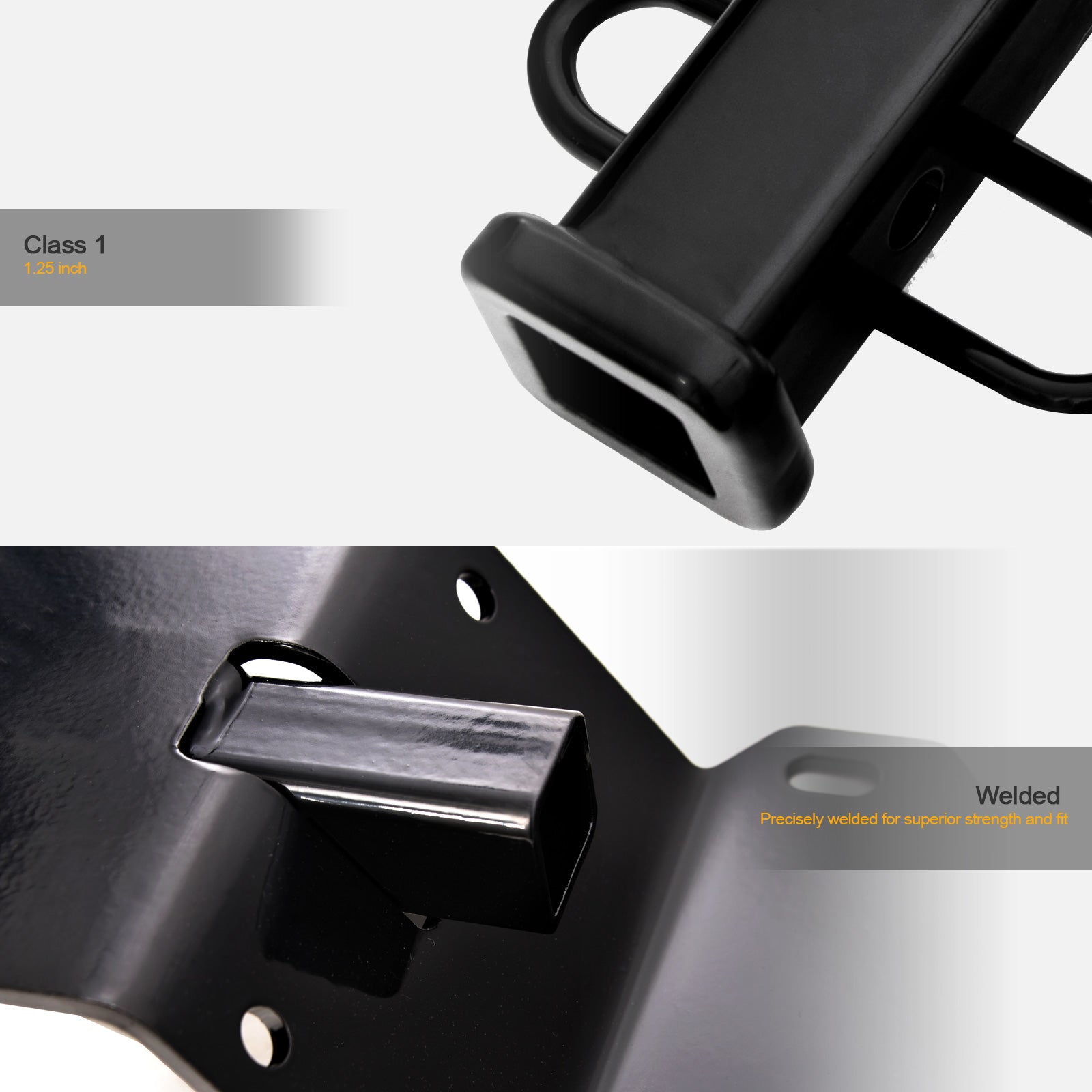 2011-2015 Chevrolet Camaro Convertible Class 1 Trailer Hitch - Black