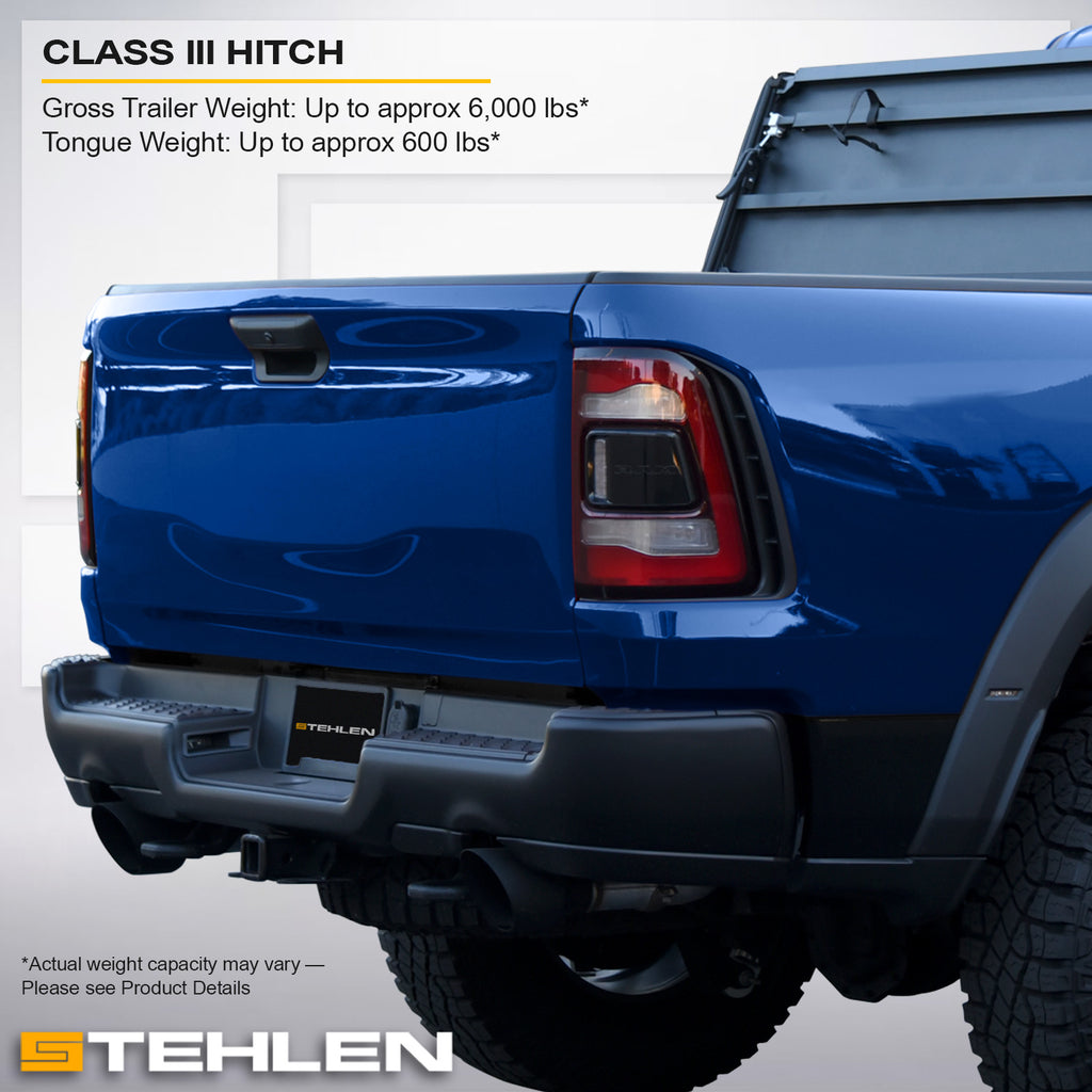 2019-2026 Dodge Ram 1500 2" Class 3 Trailer Hitch Receiver