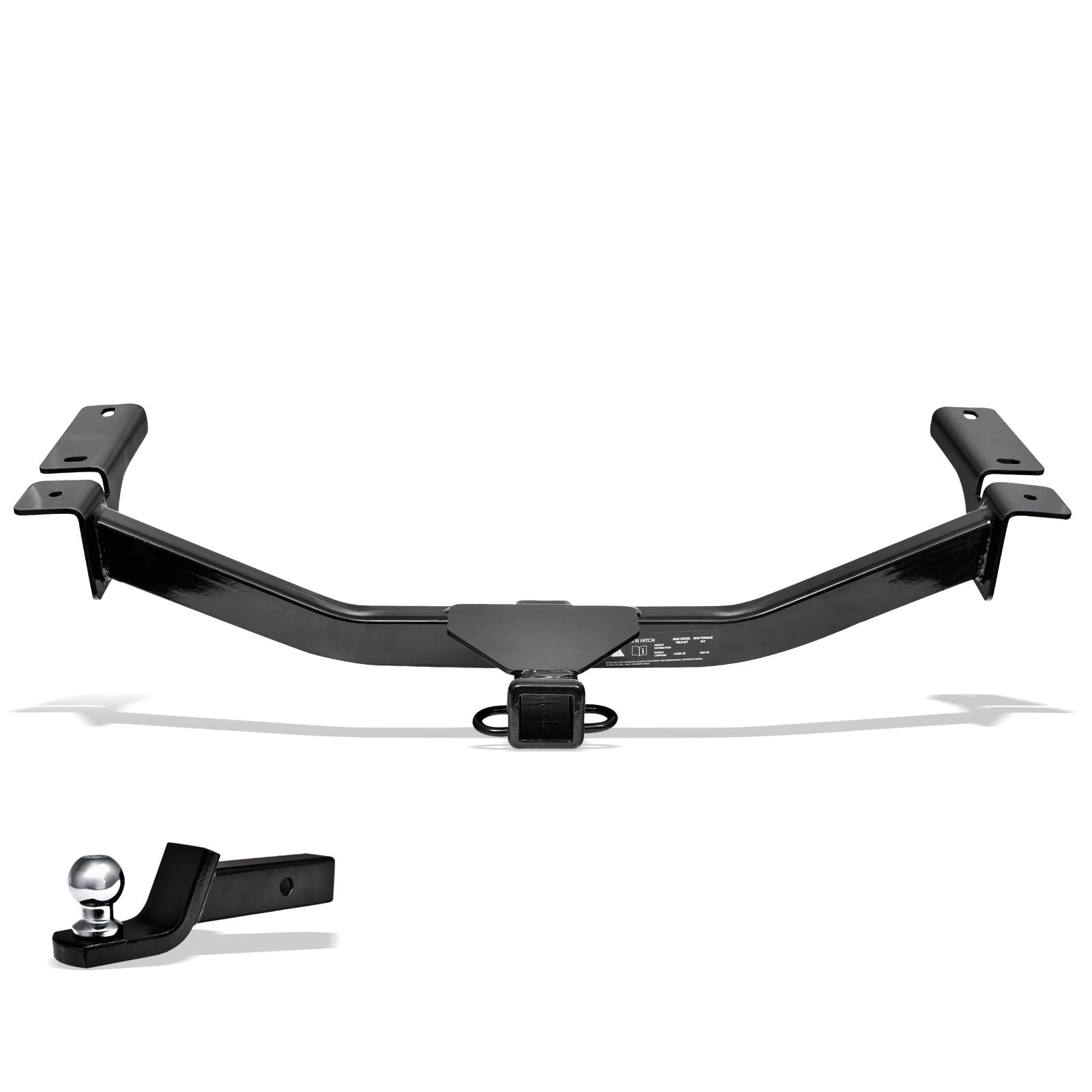 2007-2015 Ford Edge Lincoln MKX Class 3 Trailer Hitch & Ball Mount