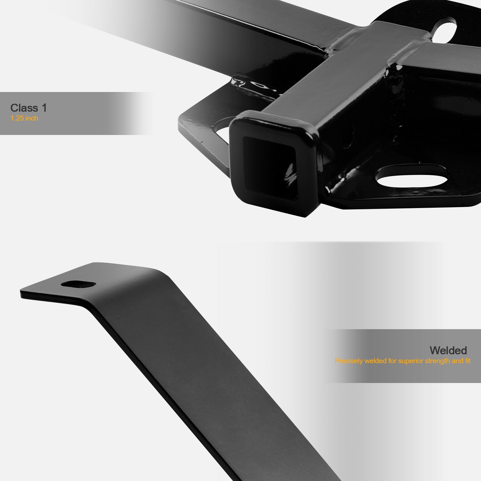 2007-2010 Hyundai Elantra Class 1 Trailer Hitch - Black