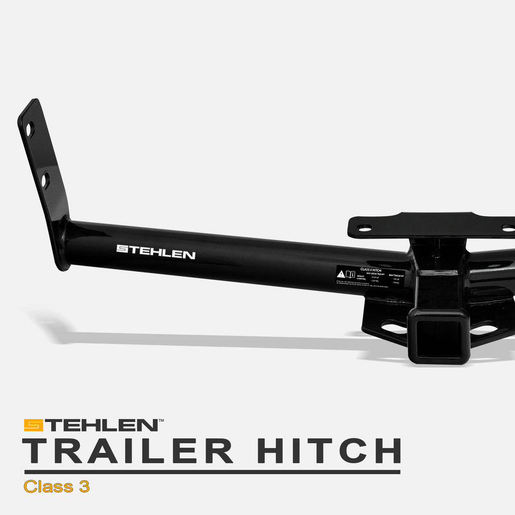 CURT Class 3 Trailer Hitch & Ball Mount Combo - Black